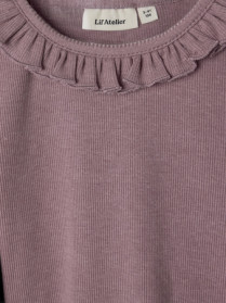 LIL ATELIER Langærmet Bluse Darla Nostalgia Rose Melange